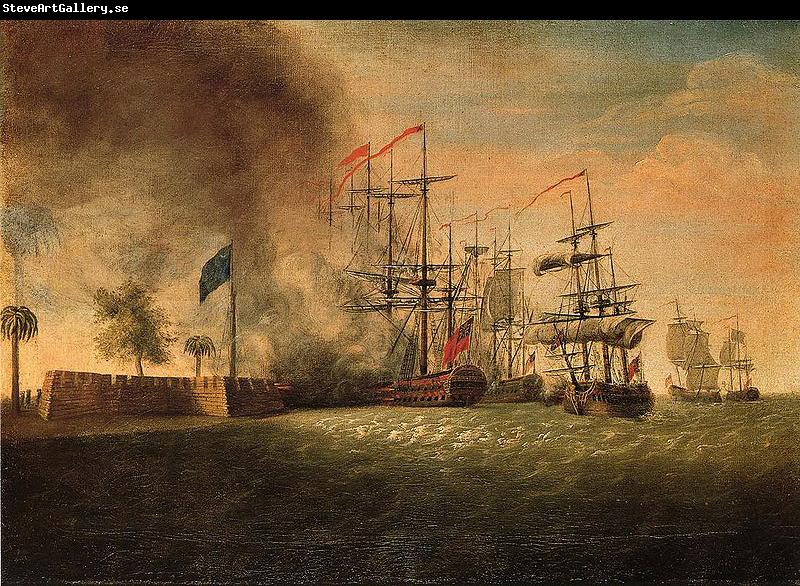 James Peale Sir Peter Parker's Attack Against Fort Moultrie